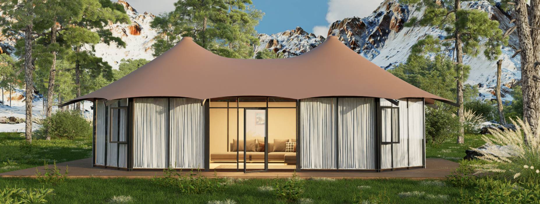 阜平县移动式建筑钢结构房屋